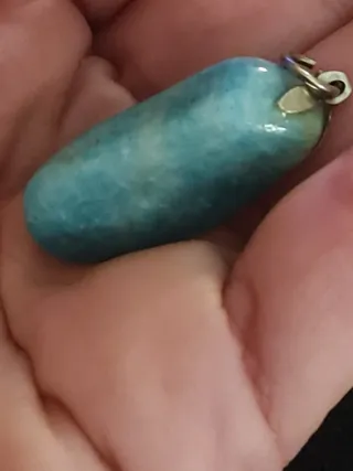 Amazonita Natural y plata