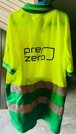 Polo de trabajo reflectante de Manga Corta Talla M