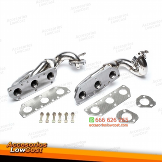 Kit colector turbo TA Technix de acero inoxidable