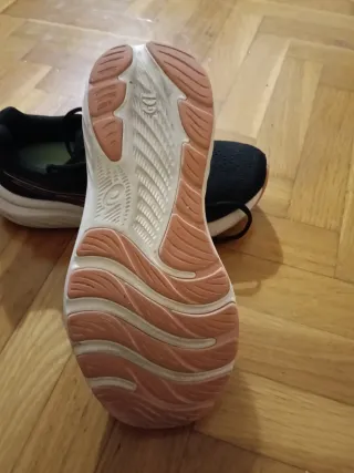 Zapatillas Asics Running Mujer Negro/Rosa