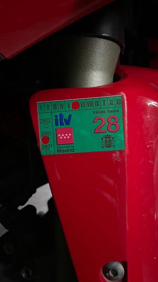 Honda CBR 600F Roja Sportbike año 2007