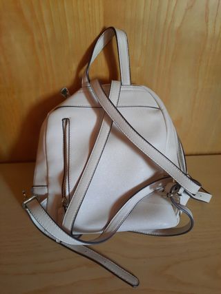 Zaino La Martina avorio con Logo Oro