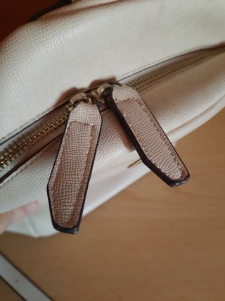 Zaino La Martina avorio con Logo Oro