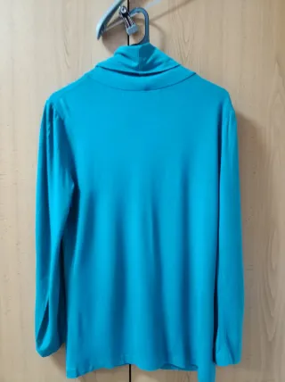 Jersey Cuello Cisne Teal