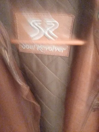 Chaqueta Cuero Motociclista Soul Revolver Daytona