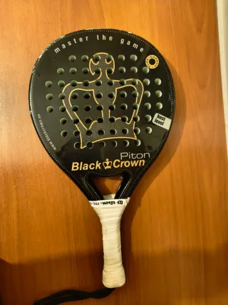 Pala de pádel Black Crown Piton