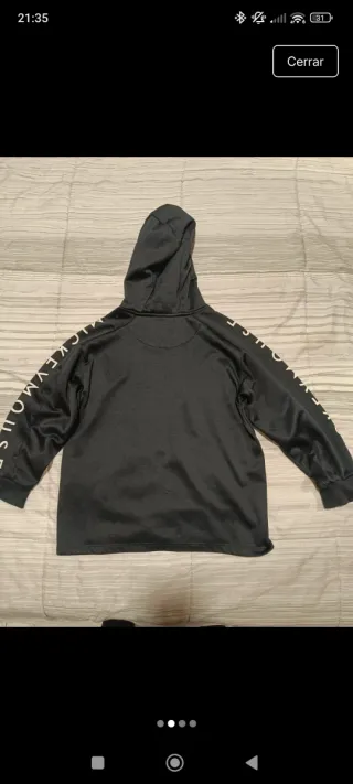 Sudadera Mickey Mouse Niña Negra de Zara