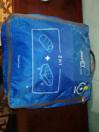 Saco dormir y colchón hinchable Quechua