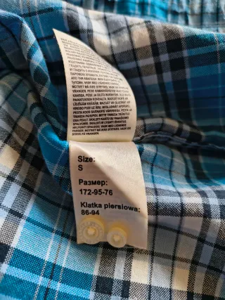 Camicia / camisa Wrangler a quadri blu/bianca