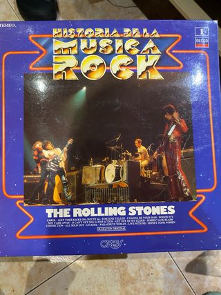 Vinilo LP Historia de la Música Rock - The Rolling