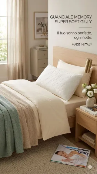 Guanciale Memory Giuly Super Soft