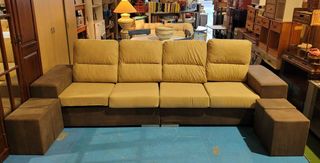 SOFA BEIGE 4 PLAZAS / 2+2