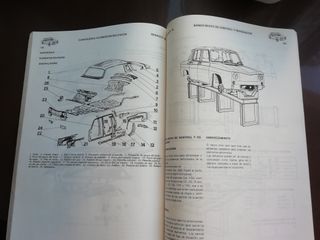 RENAULT 8 R8 MANUAL DE TALLER N 956 R1130 TS R1136