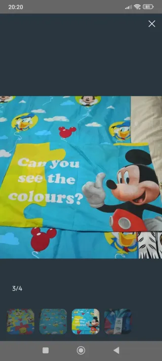 Funda Nórdica Cama 90 Mickey
