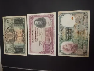 2 Billetes 100 Pesetas Banco de España 1925