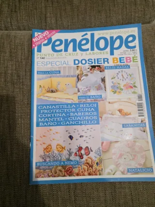 Revista Penélope Punto de Cruz y Labores Nº 142
