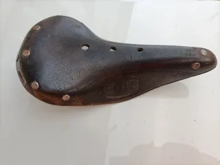 Sella bici vintage in pelle Robur sellino