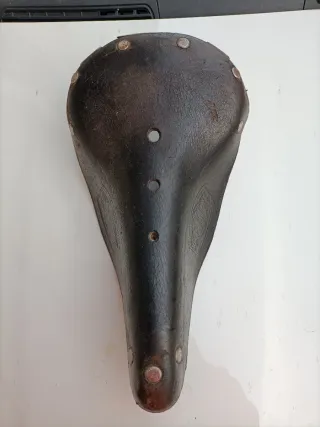 Sella bici vintage in pelle Robur sellino