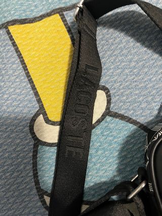 Riñonera Lacoste Negra con Logo