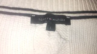 Jersey Tommy Hilfiger Blanco Talla L