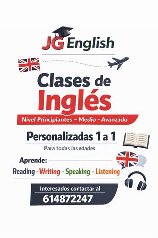 Clases personalizadas de Inglés