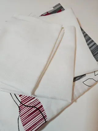 Tela de algodón estampada con motivos de cocina