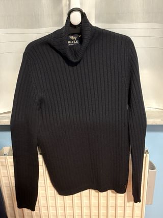 Maglione dolcevita Rifle nero