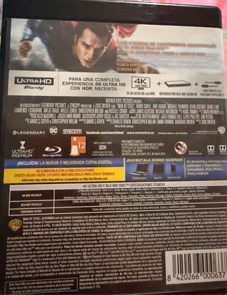 Man of Steel Blu-ray Español