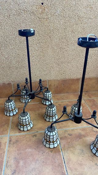 Lámparas de salón Tiffany