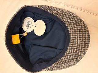 Berretto da uomo Santacana blu e grigio