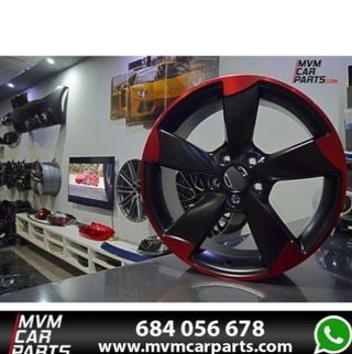 Llanta Rotor Red Candy Audi