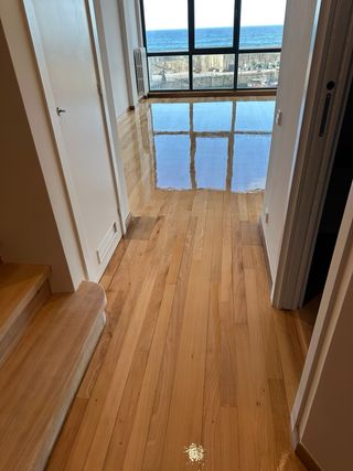 Acuchillado de suelo de madera