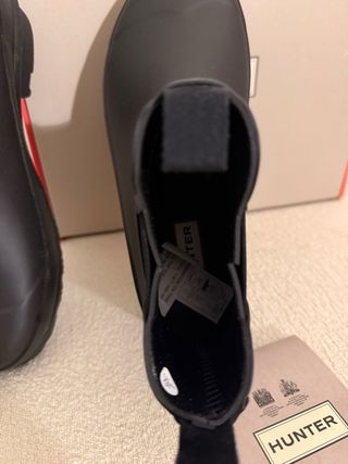 Botas Hunter Negras Talla 36 nuevas sin estrenar.