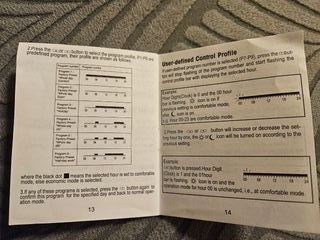 Termostato caldera programable nuevo