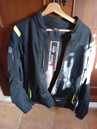 Chaqueta de motorista Speed Factory y Rocco