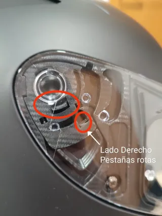 Casco Moto SIN ESTRENAR + visera recambio GRATIS