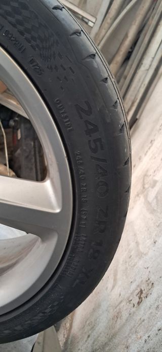 Llantas Deportivas Continental y Firestone