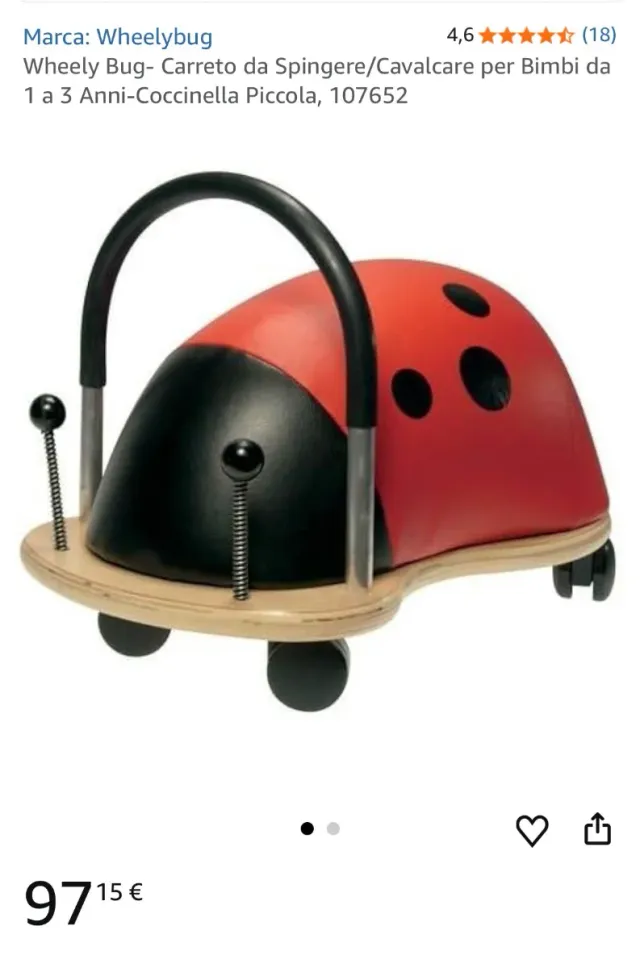 Wellybug auto spingere e cavalcare