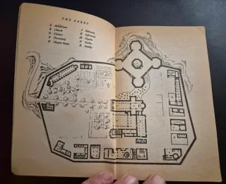 Libro vintage"The Name of the Rose"di Umberto Eco