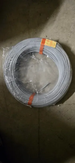 Cavo elettrico grigio 2,5mm