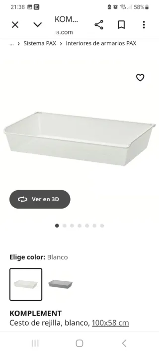 Armario vestidor Ikea
