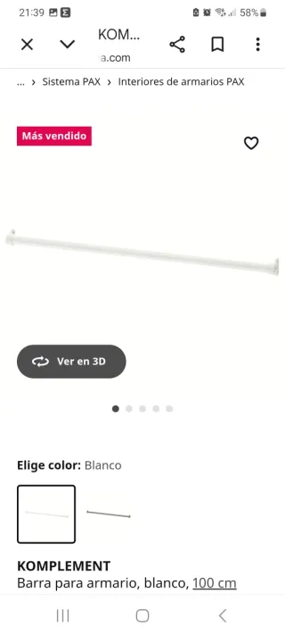 Armario vestidor Ikea