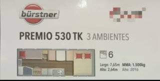 Caravana Bürstner Premio 530TK