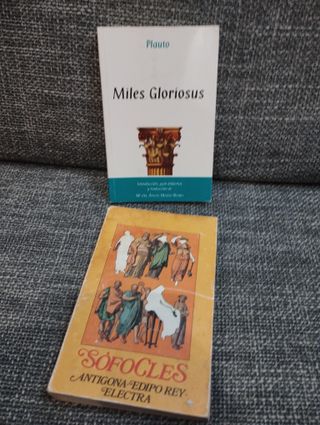 7 x Literatura Clásica Ovidio Sófocles Plauto