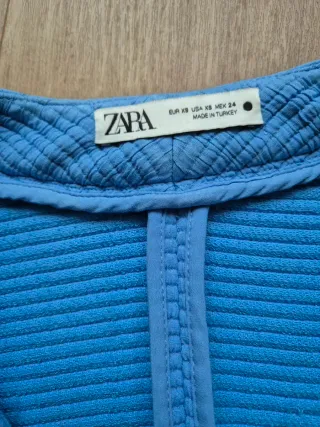 Abrigo Zara azul