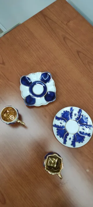 Set 5 Tazzine Caffè Porcellana