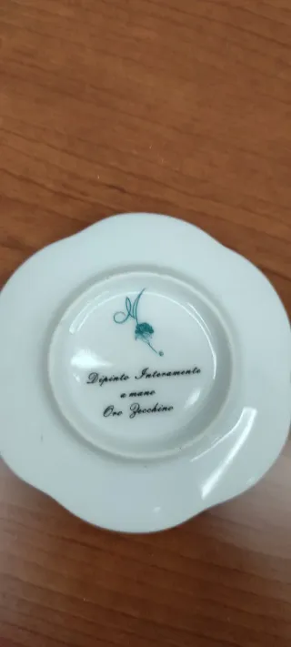 Set 5 Tazzine Caffè Porcellana