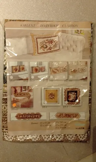 Mantel de mesa gobelino floral