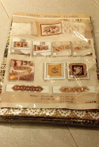 Mantel de mesa gobelino floral