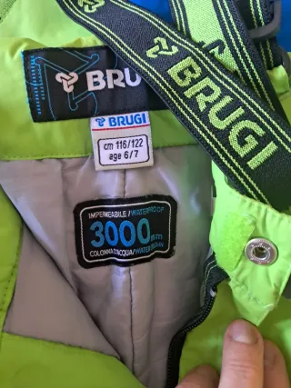 Conjunto chaqueta y pantslon de esquí BRUGI